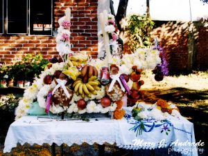 A decorated little horse honoring the soul of a young girl