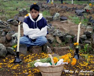 Vigil of the Little Angels, islad of Pacanda, Michoacan.