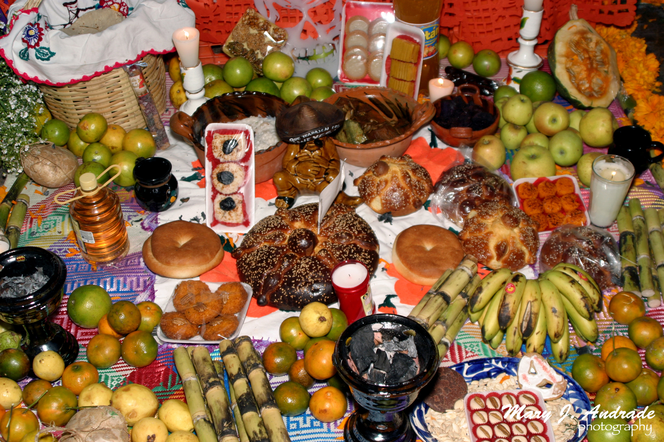 Ofrenda Puebla-1 - Day of the Dead in Mexico